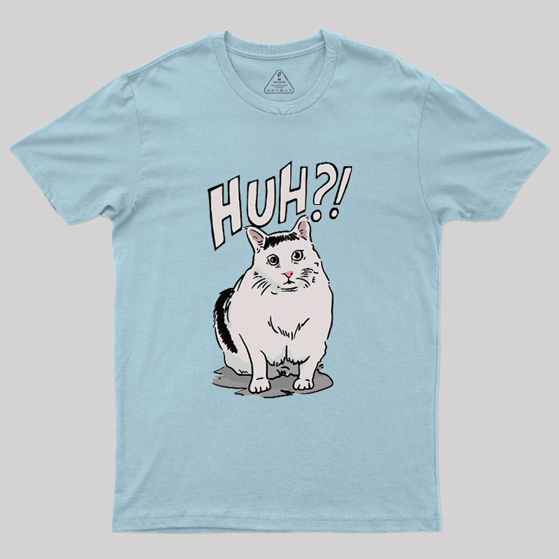 Huh Cat Geek T-Shirt