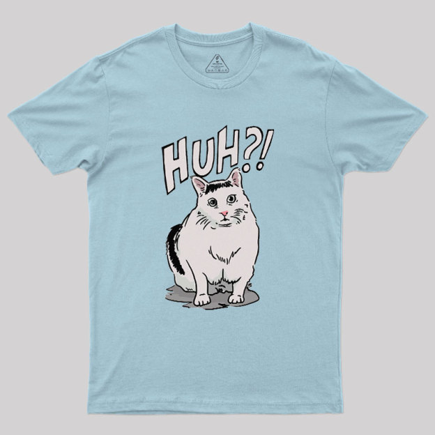 Huh Cat Geek T-Shirt