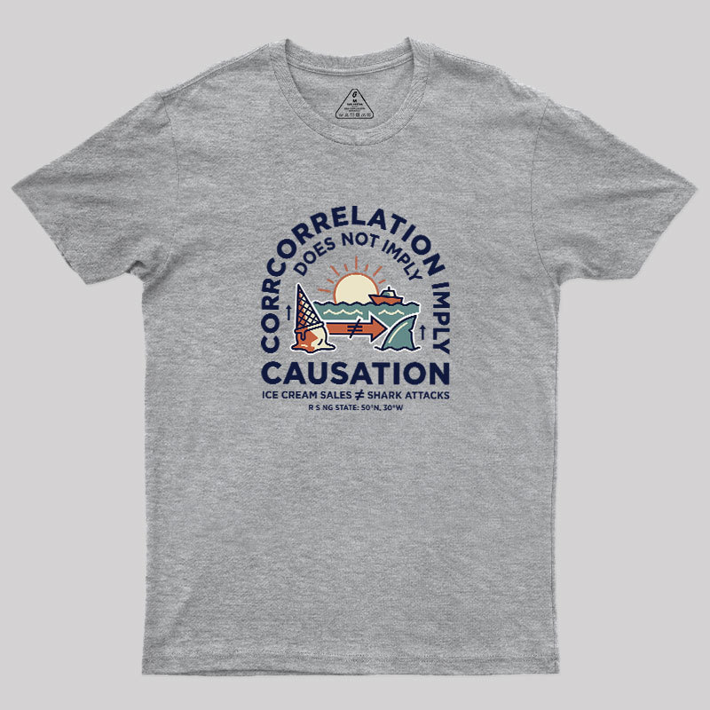 Spurious Correlation Geek T-Shirt