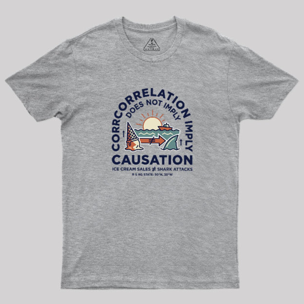 Spurious Correlation Geek T-Shirt