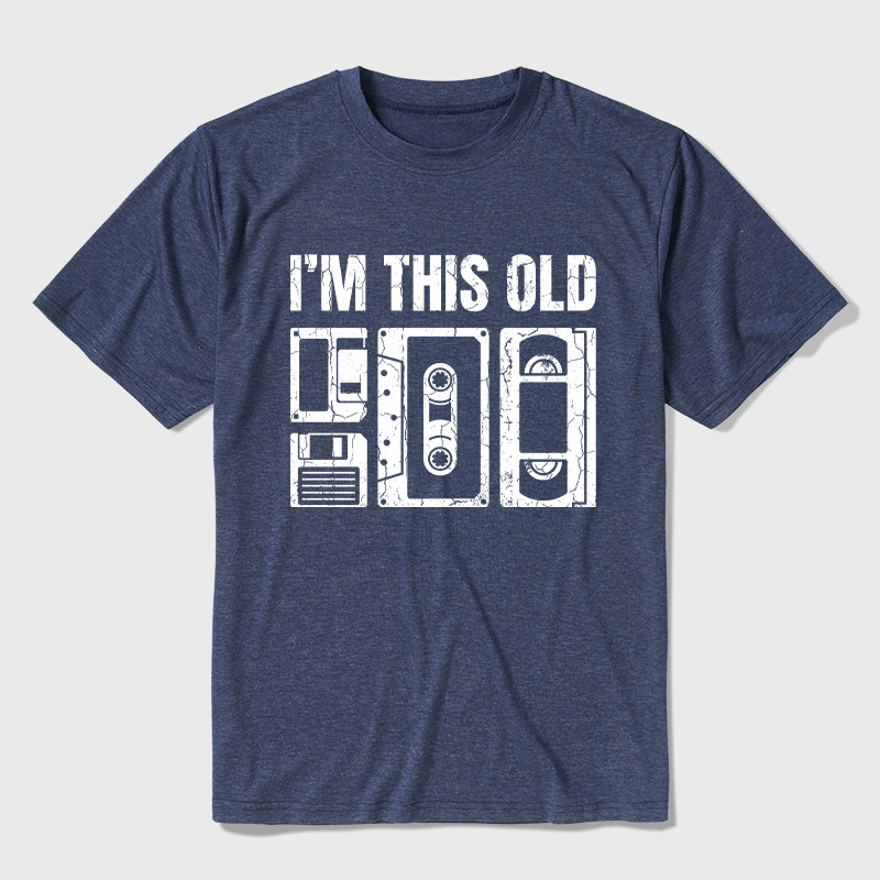 Im This Old Vintage Ultra Soft Heather Tee