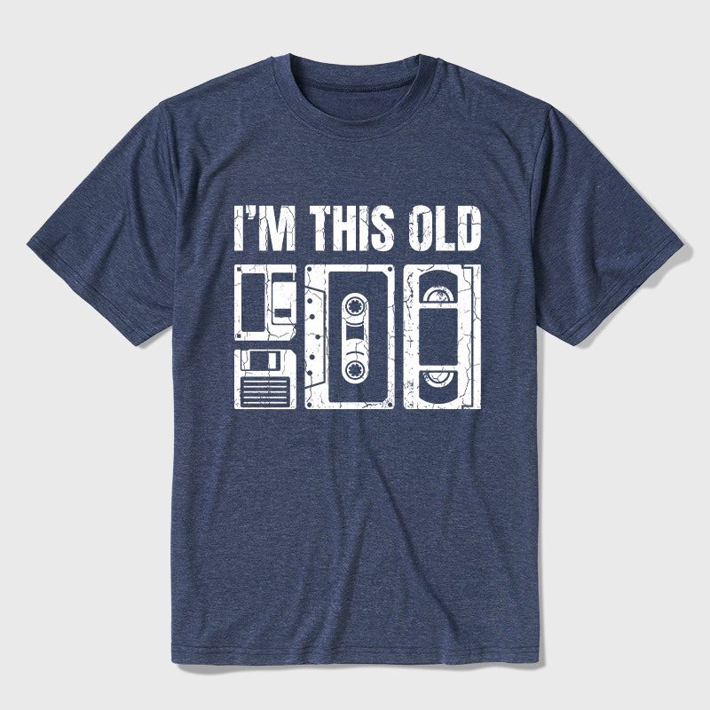 Im This Old Vintage Ultra Soft Heather Tee
