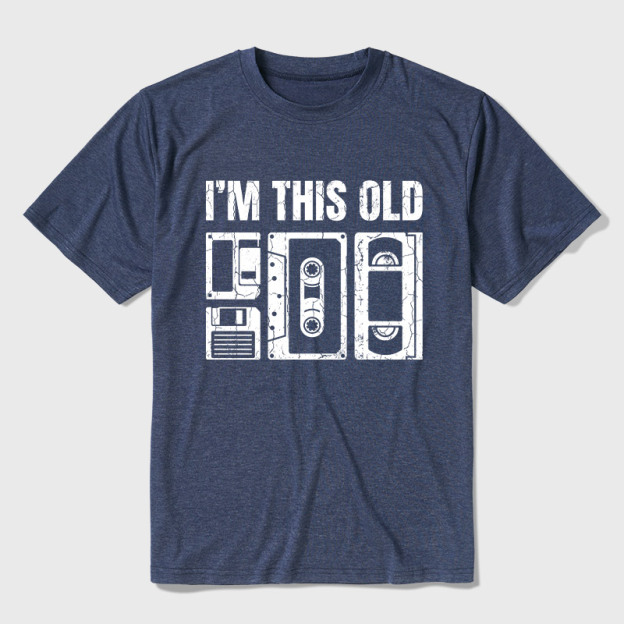 Im This Old Vintage Ultra Soft Heather Tee