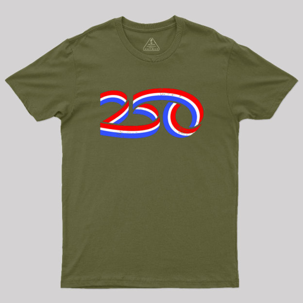 250th Anniversary Geek T-Shirt