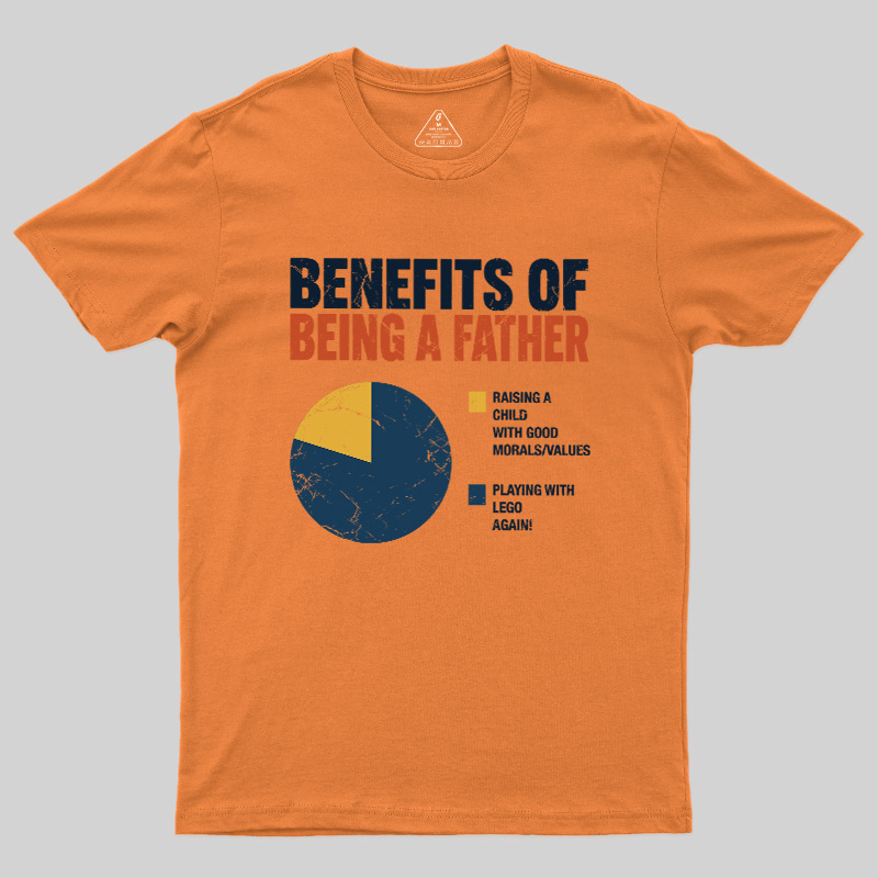 Benefits Of Being A Father Geek T-Shirt