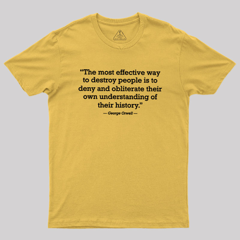 Cancel Culture Censorship Quote Geek T-Shirt