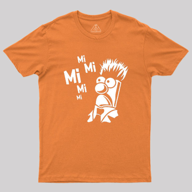 MiMiMi Mi Mi Mi Mr Beaker Satire Parody Geek T-Shirt