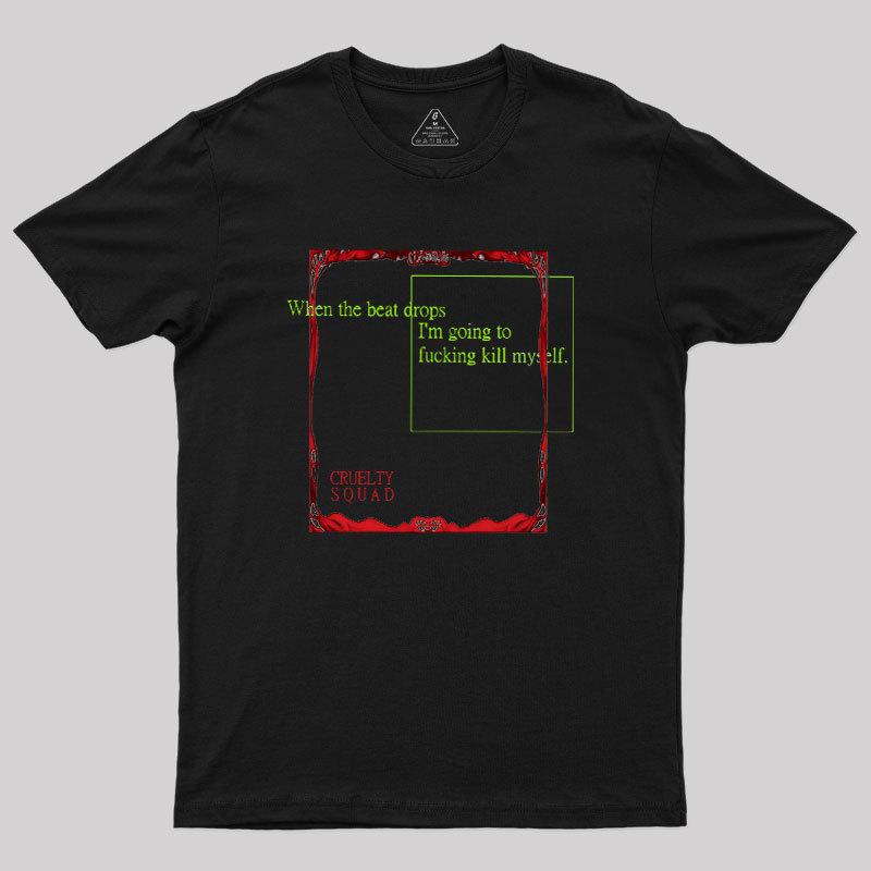 Cruelty Squad Merch Classic Geek T-Shirt