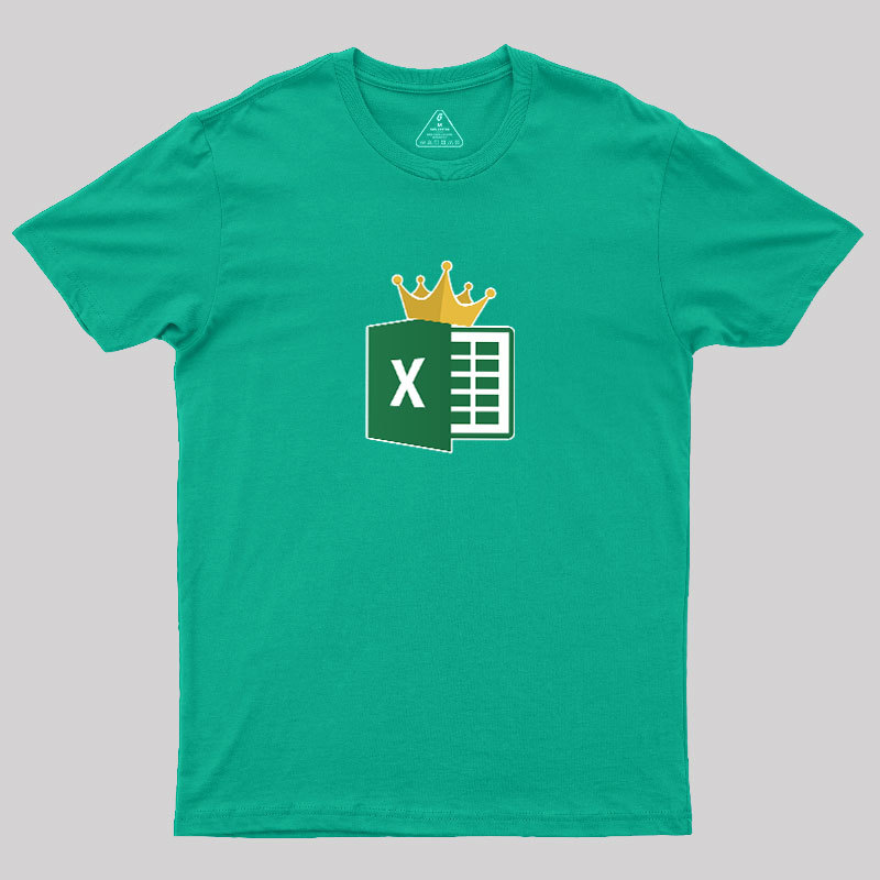 Crowned Excel Geek T-Shirt