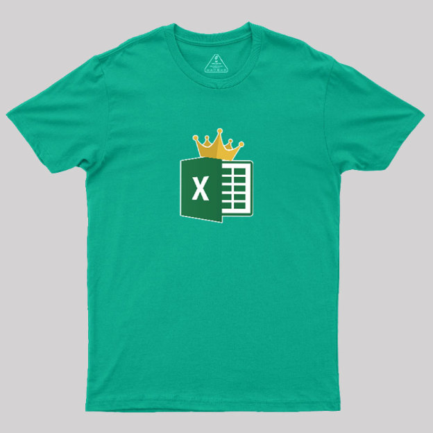 Crowned Excel Geek T-Shirt