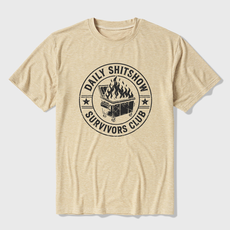 Daily Shitshow Ultra Soft Heather Tee