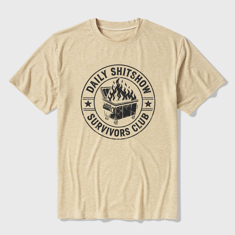 Daily Shitshow Ultra Soft Heather Tee