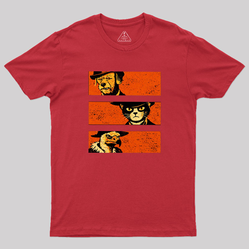 The Good The Bad And The Ugly Geek T-Shirt
