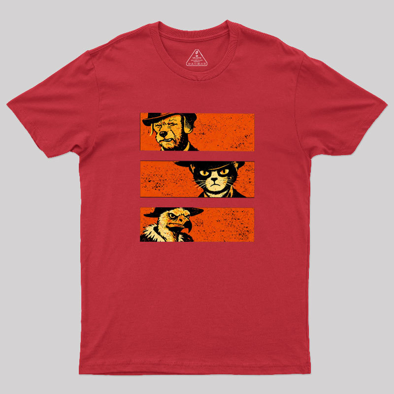 The Good The Bad And The Ugly Geek T-Shirt