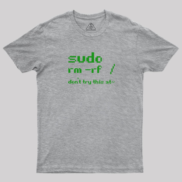 Dangerous Command Geek T-Shirt