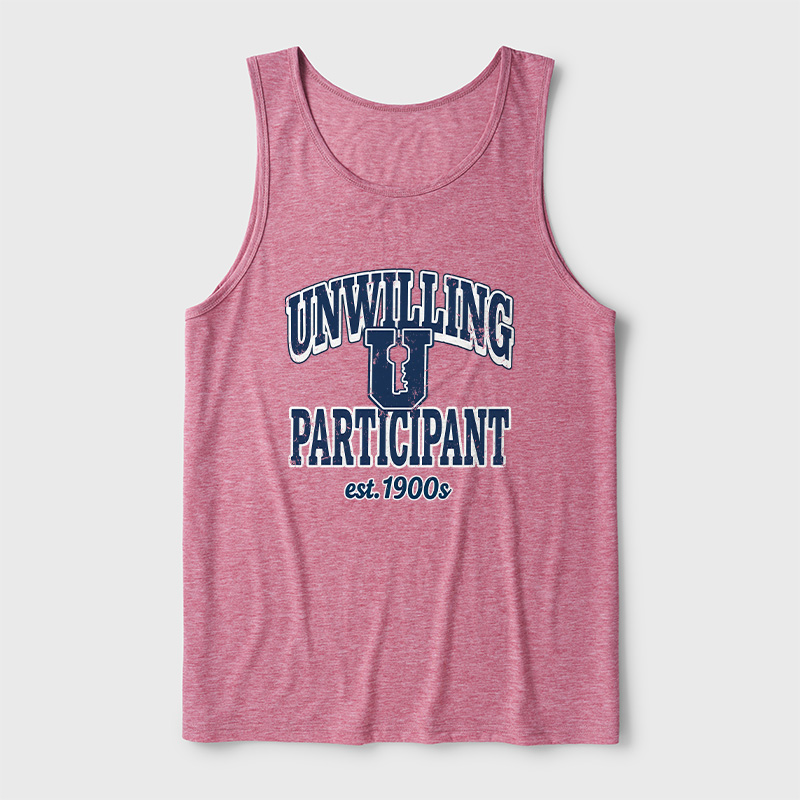 Unwilling Participant Ultra Soft Heather Tank