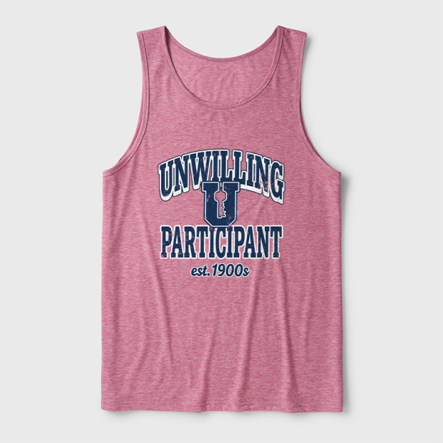 Unwilling Participant Ultra Soft Heather Tank