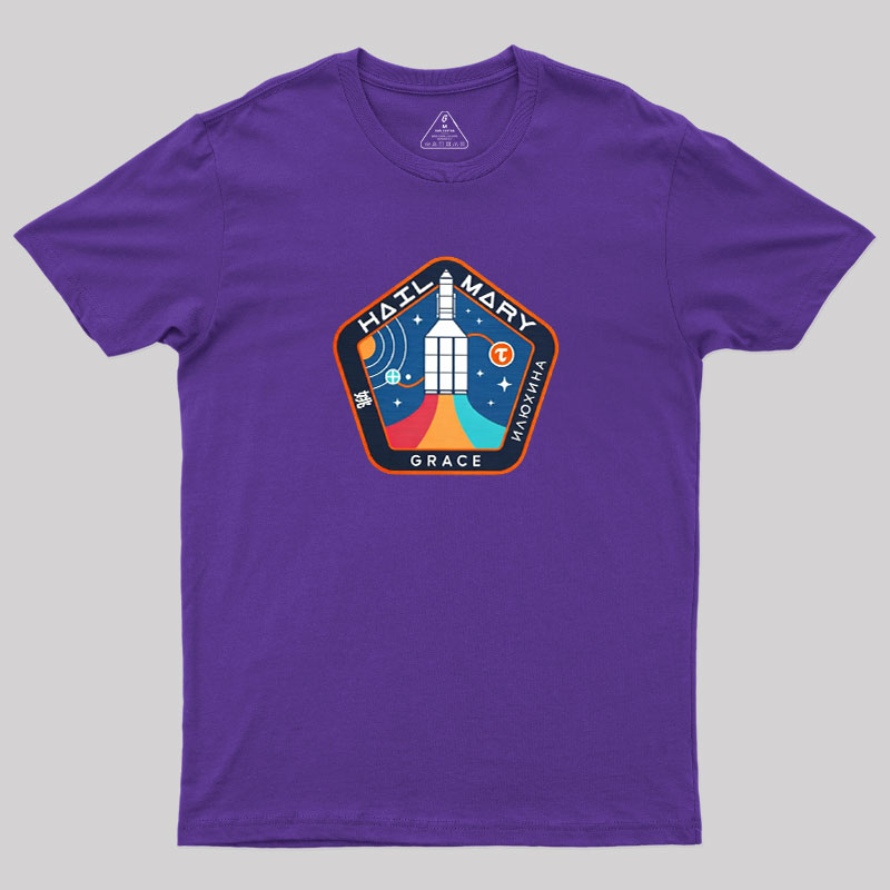 Astronaut Pi Symbol Geek T-Shirt