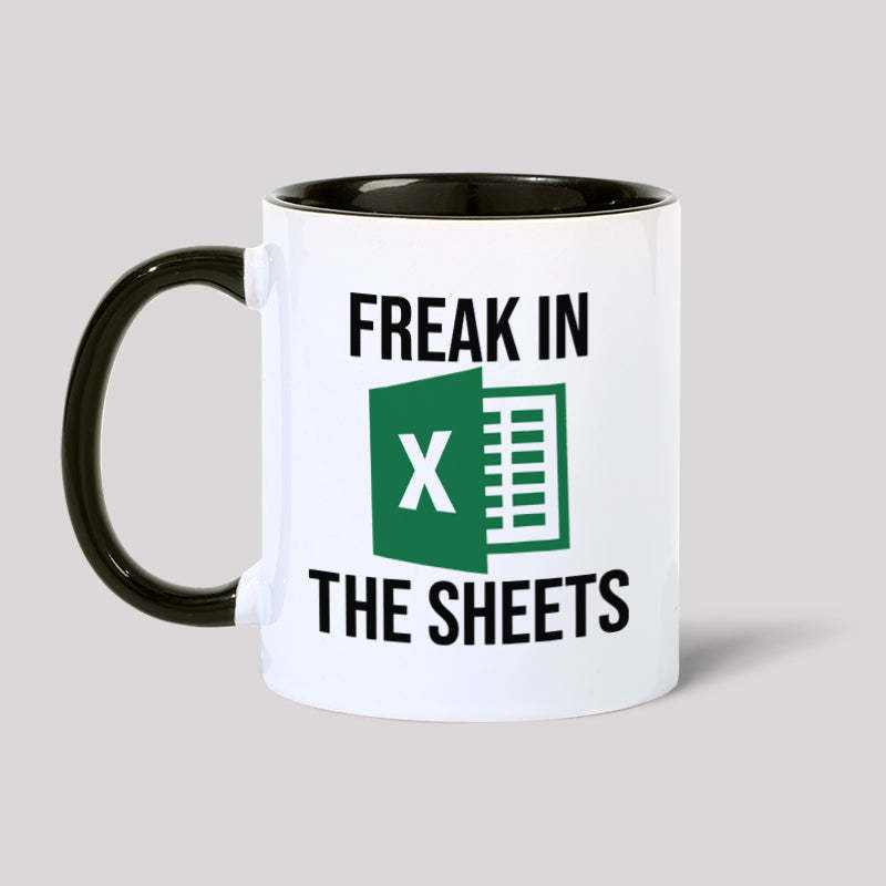 Freak in the Sheets Geek Mug