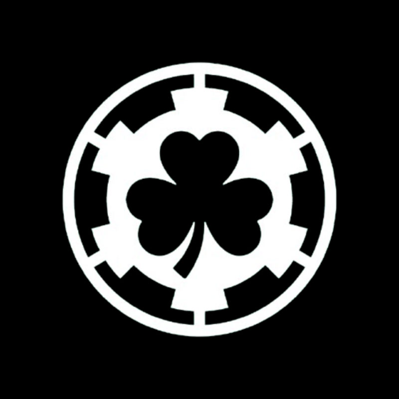 Galactic Shamrock Geek T-Shirt