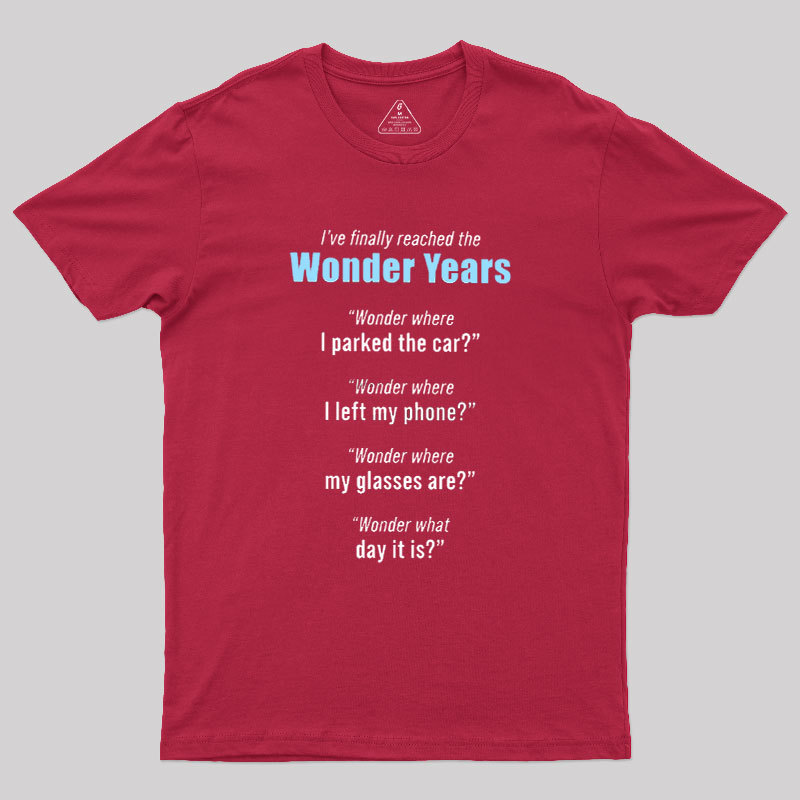 Wonder Years Geek T-Shirt