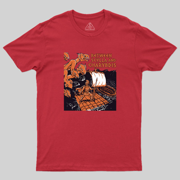 Scylla & Charybdis Greek Myth Graphic Geek T-Shirt