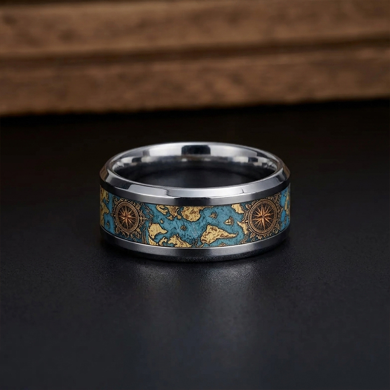 Geeksoutfit Centimeter Scale Geek Stainless Steel Ring for Sale