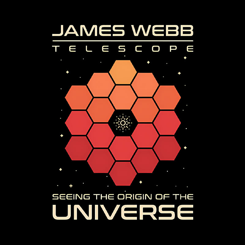 Seeing the Universe Geek T-Shirt