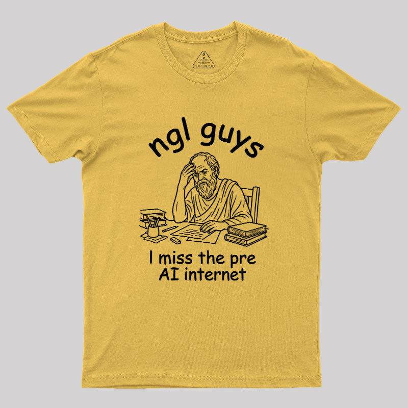 Digital Nostalgia Geek T-Shirt