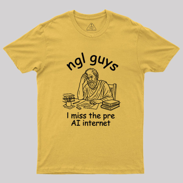 Digital Nostalgia Geek T-Shirt