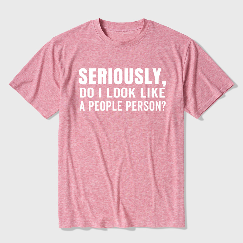 Not a People Person Ultra Soft Heather Tee