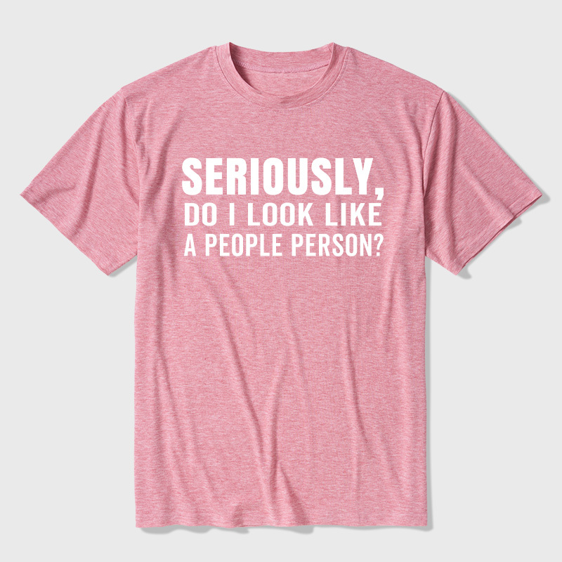 Not a People Person Ultra Soft Heather Tee