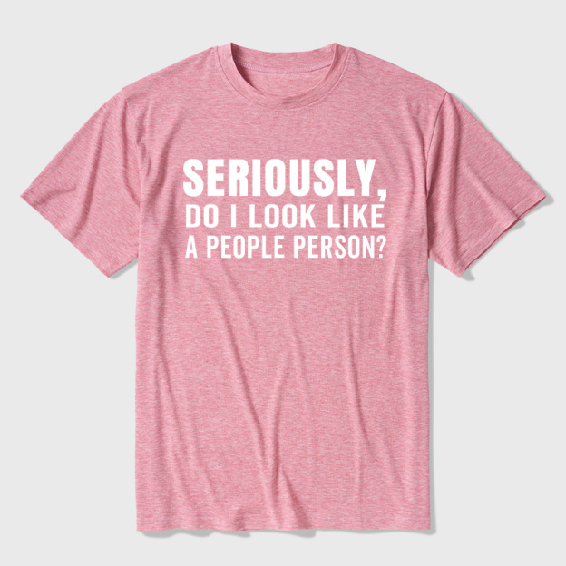 Not a People Person Ultra Soft Heather Tee