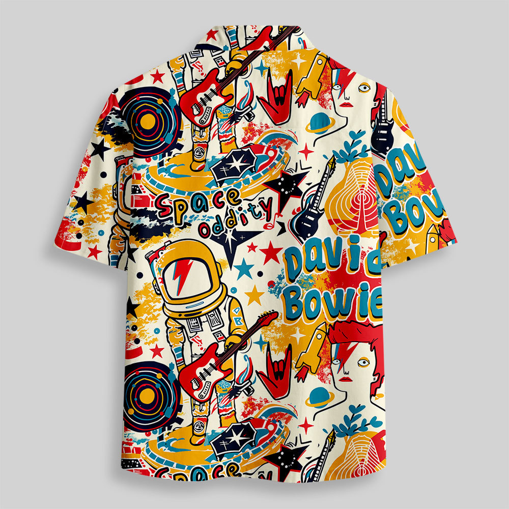Space Oddity Button Up Pocket Shirt