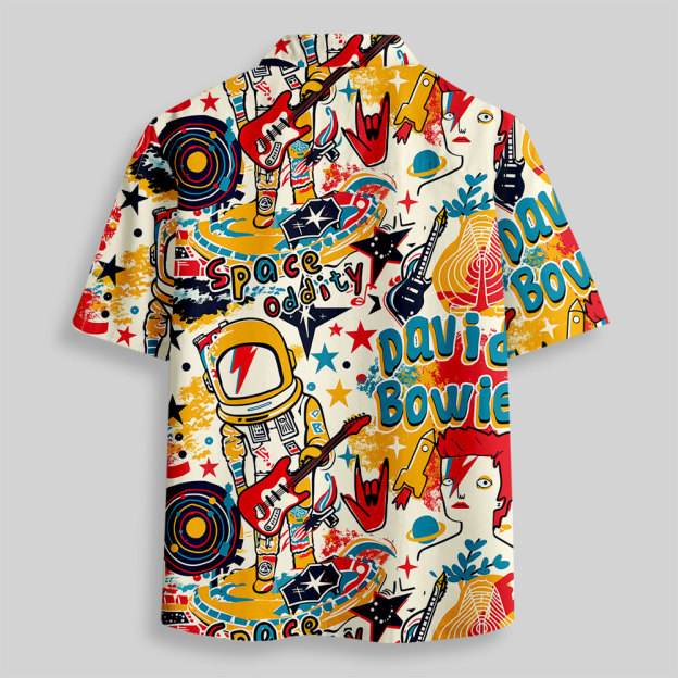 Space Oddity Button Up Pocket Shirt