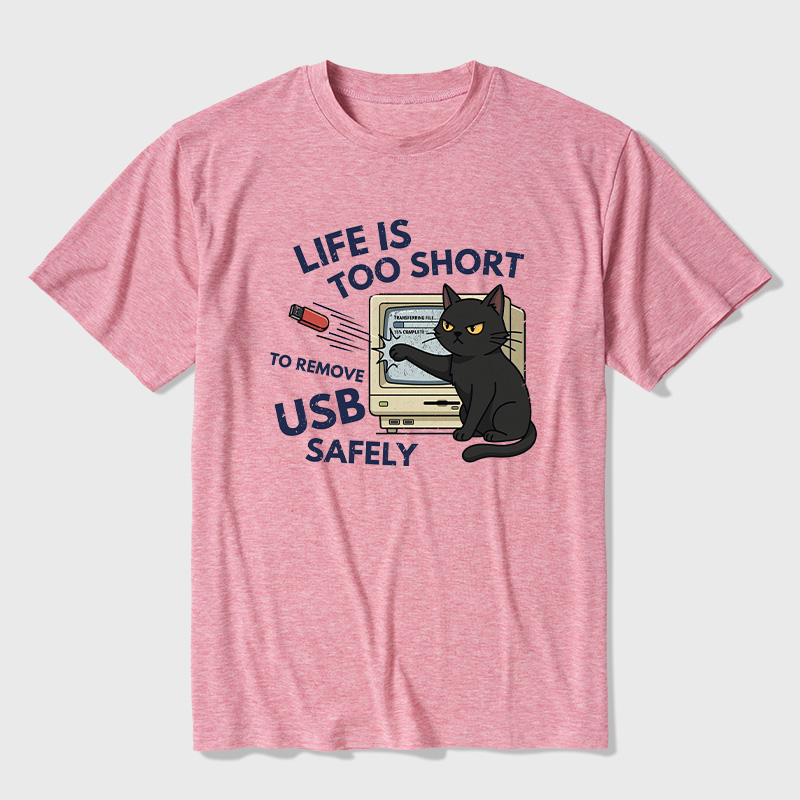 Cat’s Eject Ultra Soft Heather Tees