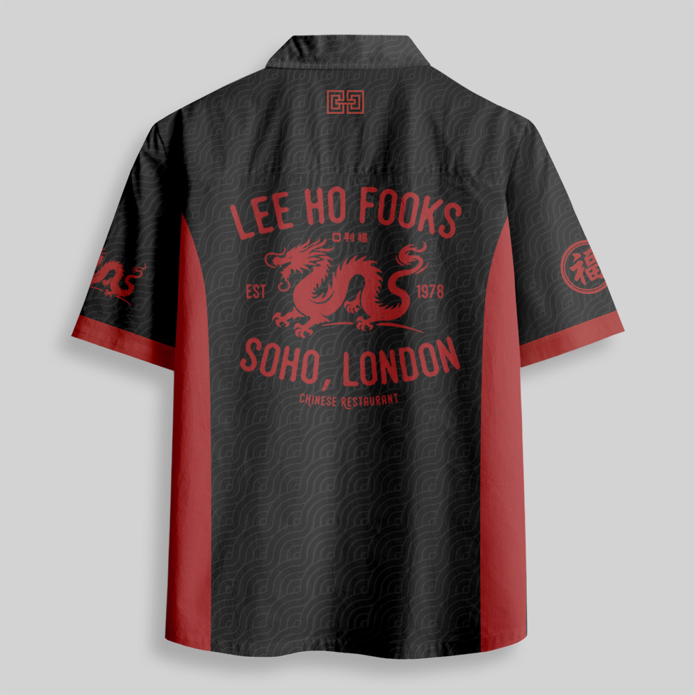 Lee Ho Fook's Restaurant Button Up Pocket Shirt