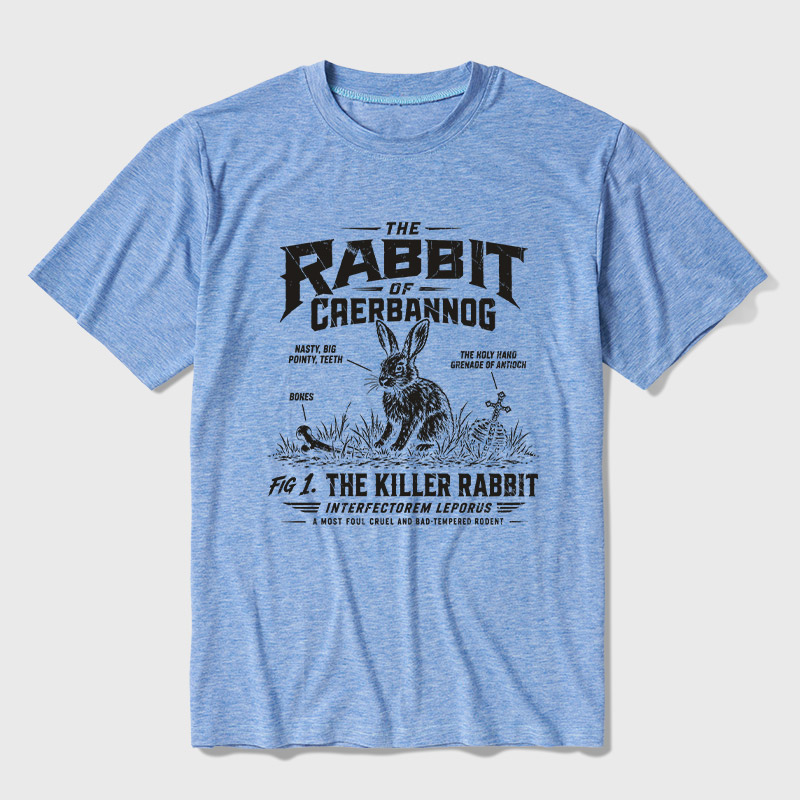The Rabbit of Caerbannog Ultra Soft Heather Tee