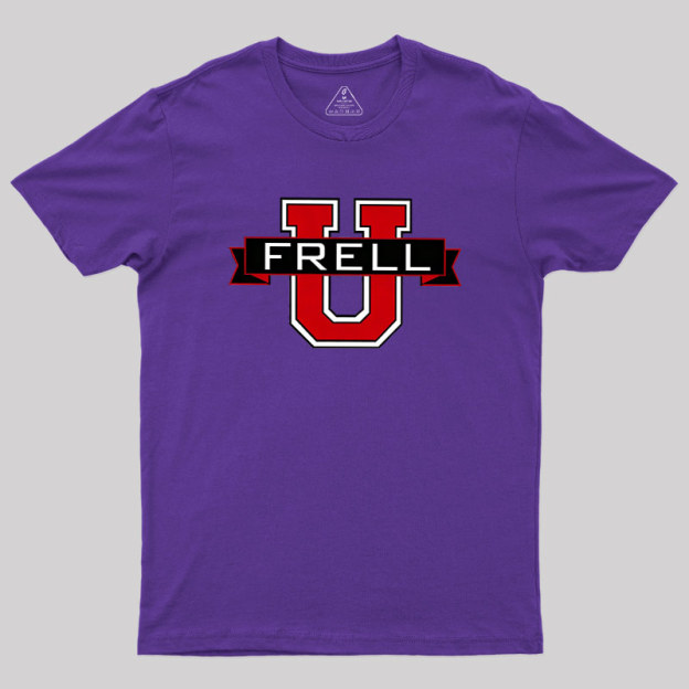 Frell Varsity U Badge Geek T-Shirt