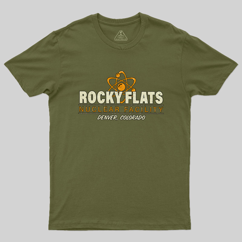 Rocky Flats Nuclear Facility 1952 Geek T-Shirt