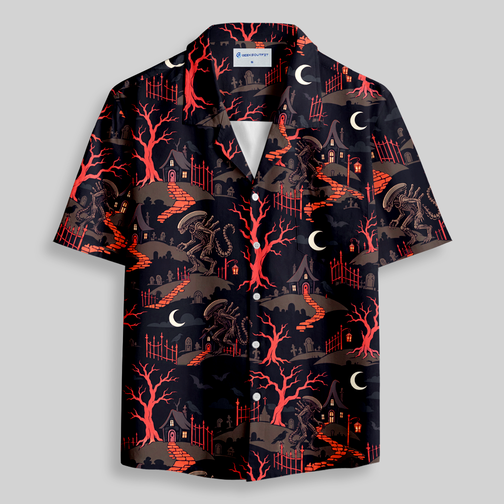 Geeksoutfit Wish You Were Here Button Up Pocket Shirt for Sale