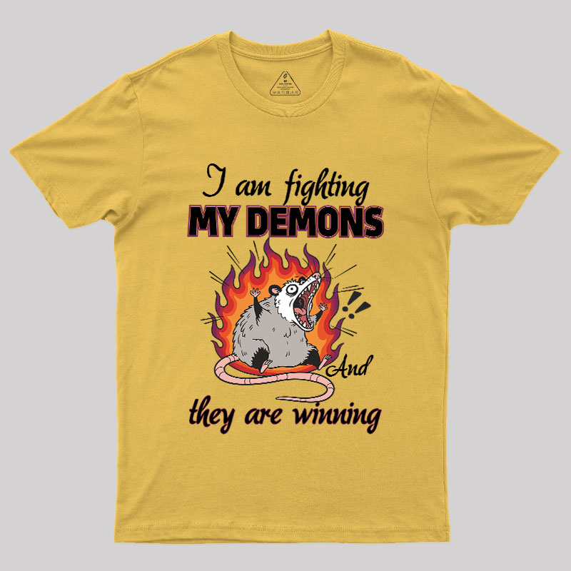 Demon Battle Geek T-Shirt