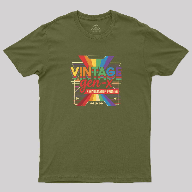 Vintage Gen-X Geek T-Shirt