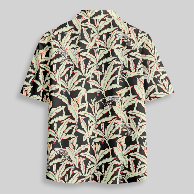 Tropical Voyager Button Up Pocket Shirt