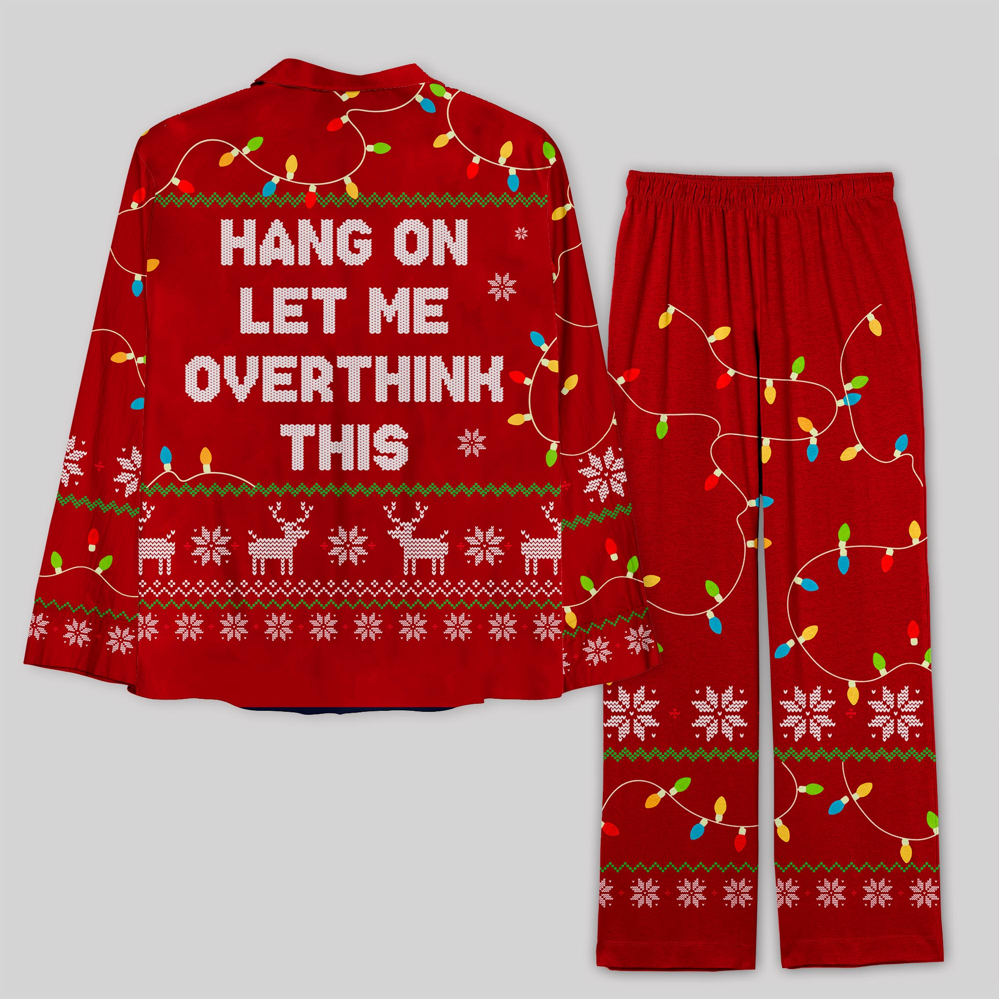 Hang on Let Me Overthink This Geek Pajama Sets