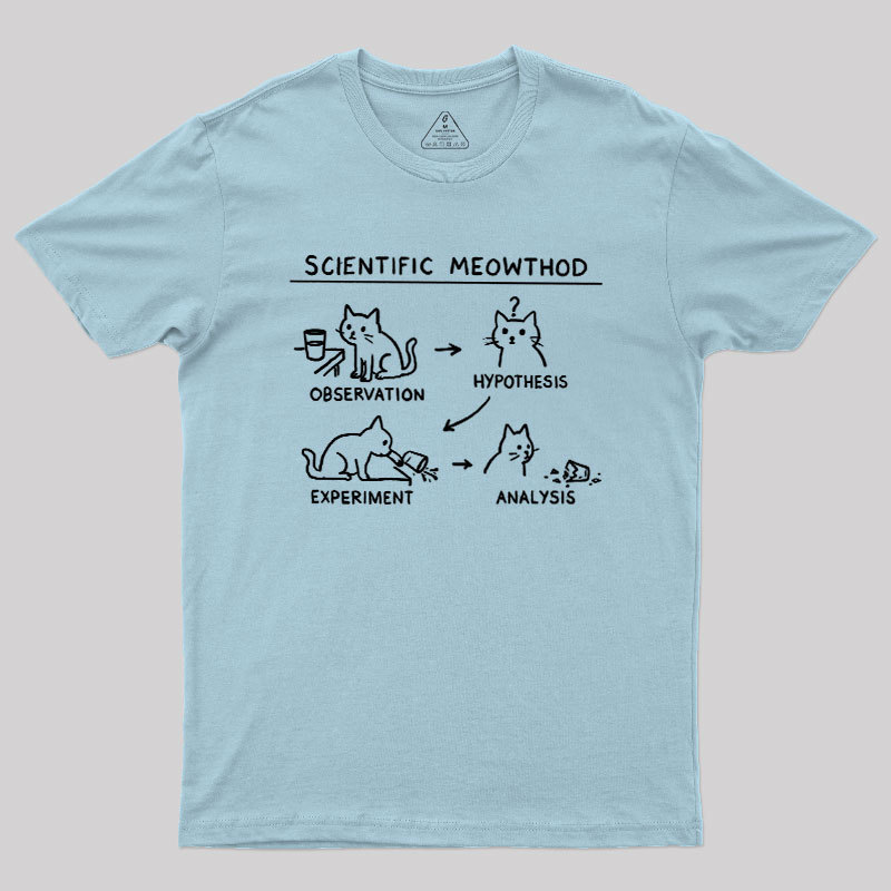 Scientific Meowthod Geek T-Shirt