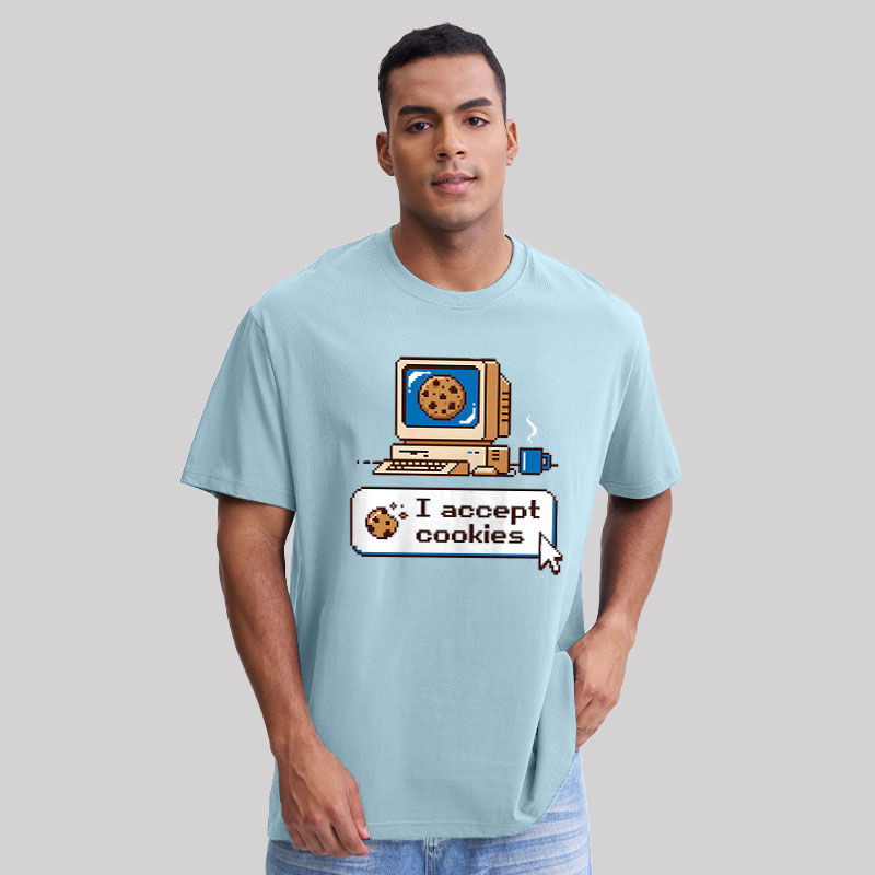 I Accept Cookies Geek T-Shirt