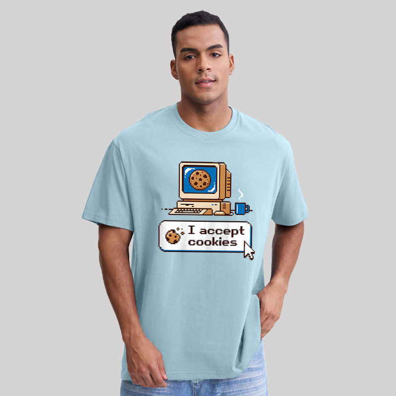 I Accept Cookies Geek T-Shirt