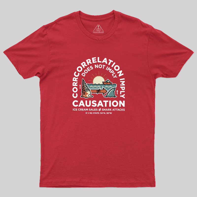 Spurious Correlation Geek T-Shirt