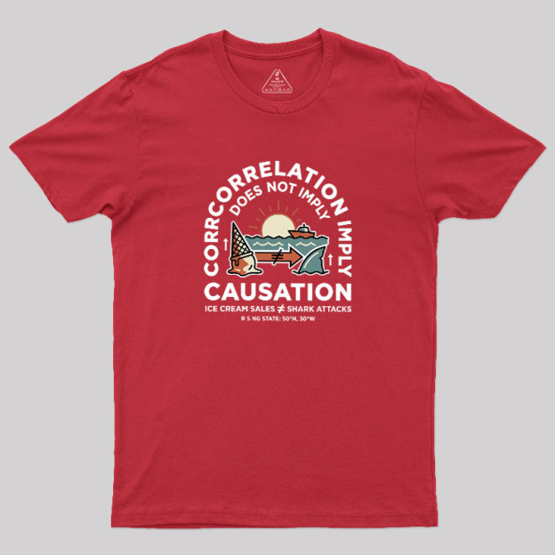 Spurious Correlation Geek T-Shirt